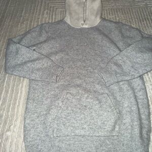 Men's Gray Turtleneck Sweater